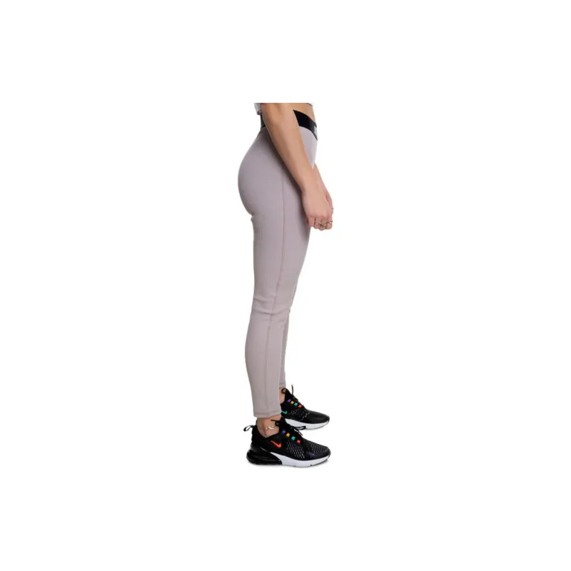 Nike Sports Pants Women's Gray Purple-5