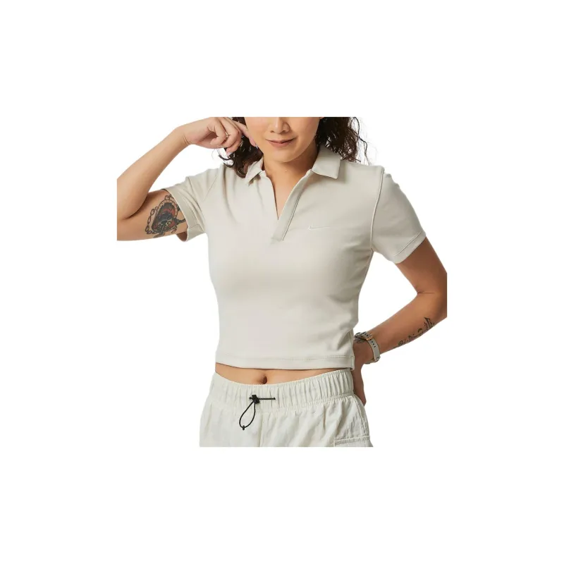 Nike Polo Shirt Women's Light Redwood Umber-3