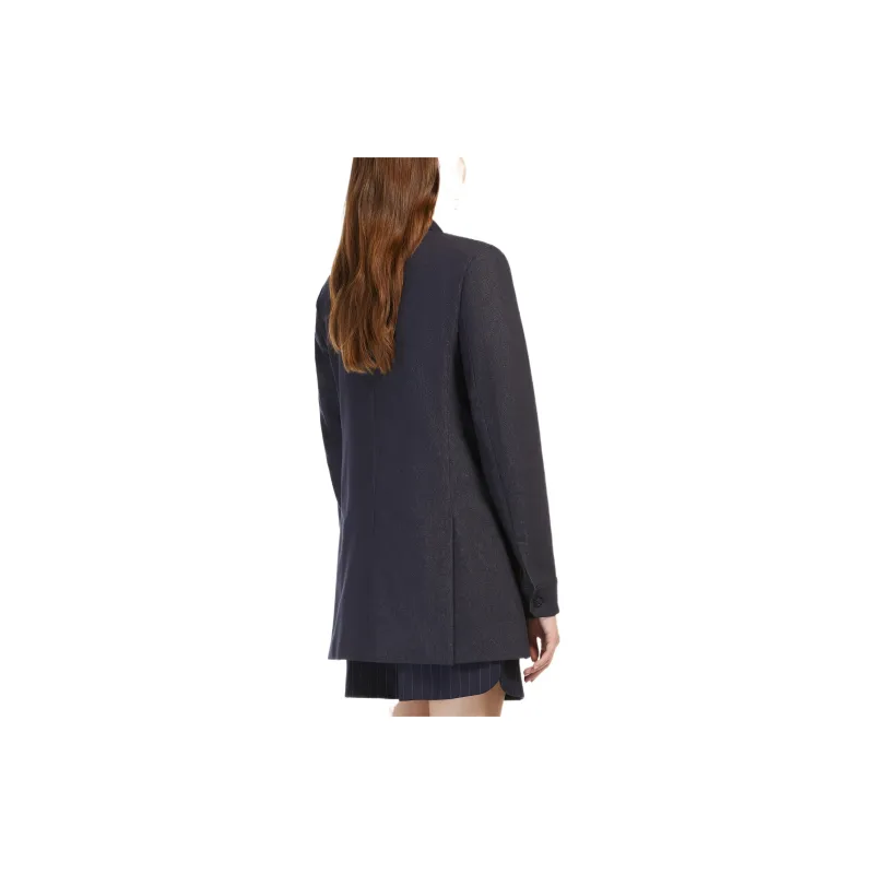 MaxMara Business Suit Coat Women's Blue-3