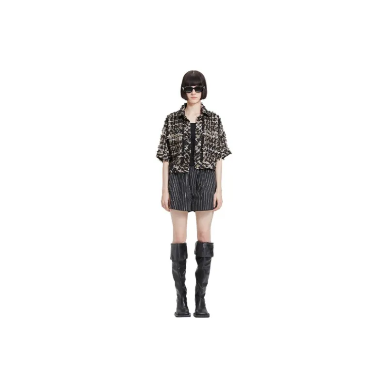 Charlie Luciano Jacket Women's Black Gold-3