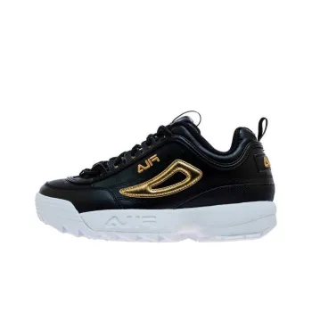 FILA KIDS Disruptor Anti Slip Wear Resistant Kids Lifestyle Shoes Black Teenagers