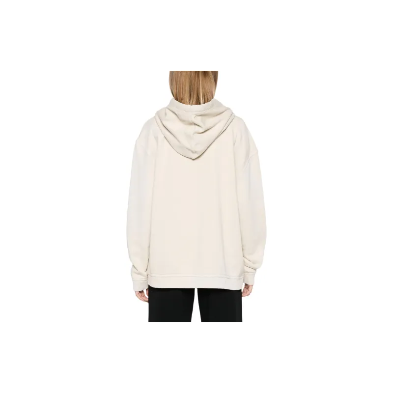PINKO Logo Printed Drawstring Hoodie-1
