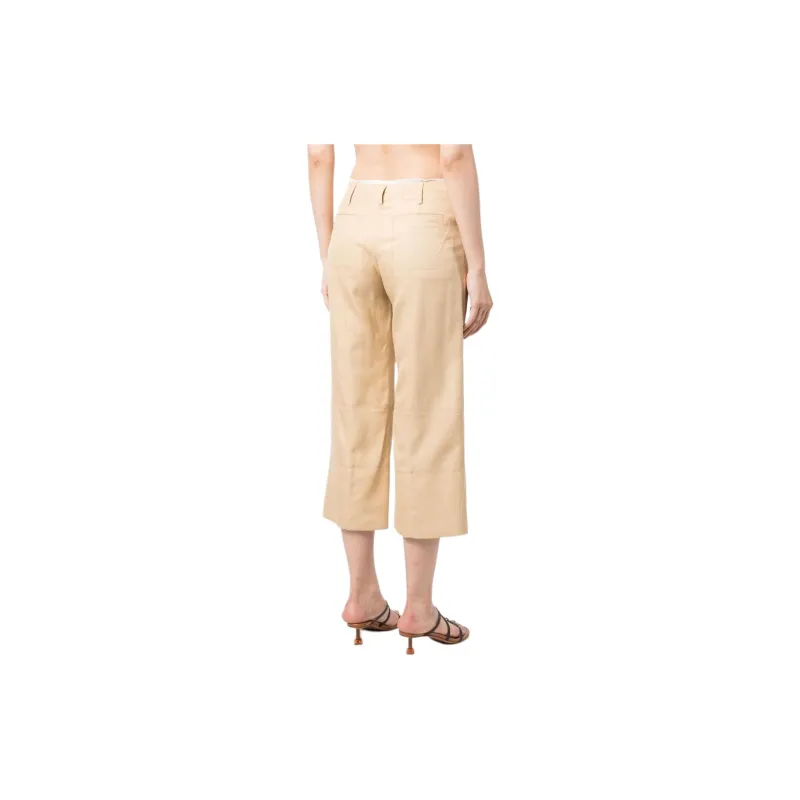 Jacquemus Le Pantalon Cropped Trousers-3