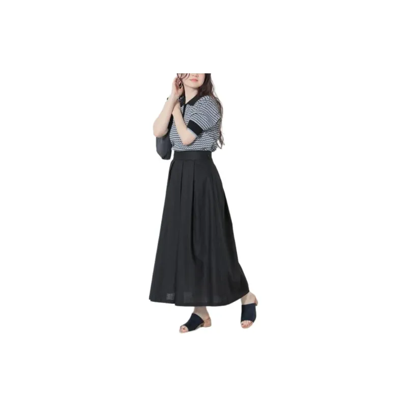 Beams Casual Long Skirt Women's-17