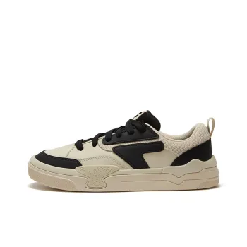 FILA FUSION MANUAL Lightweight Anti Slip Low Top Skateboard Shoes Men's Beige Yellow Black