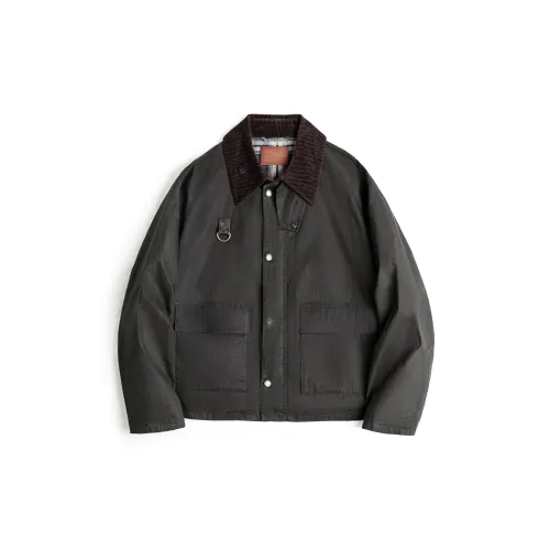 MADEN Jackets Men Sepia Gray