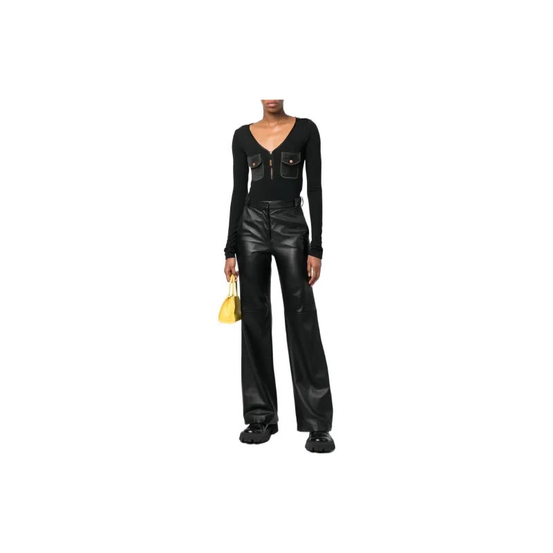 DIESEL Crop Tops Women's Black-1