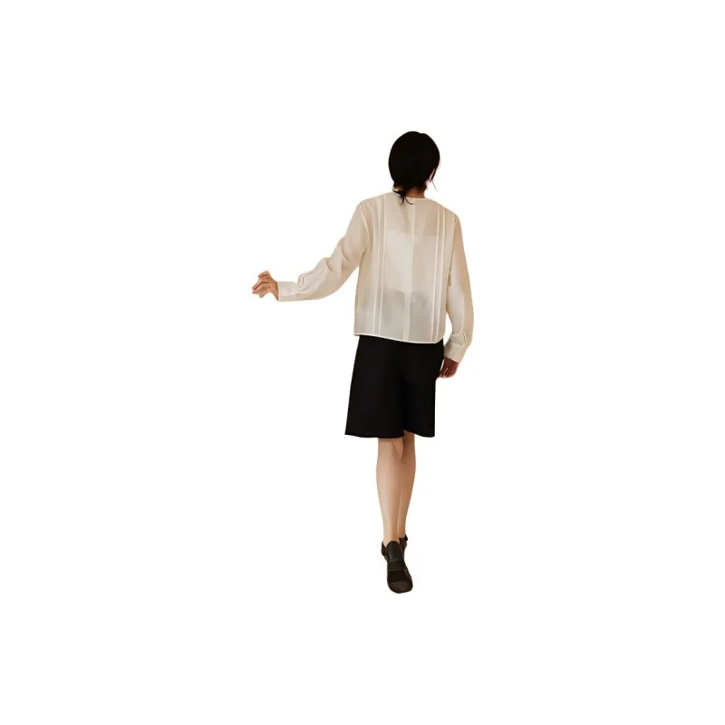 Hacikis Shirt Women's Cloud Fairy White-1