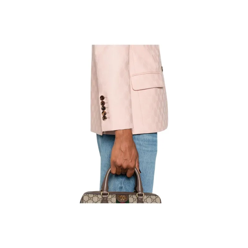 GUCCI GG jacquard Wool Blazer-4