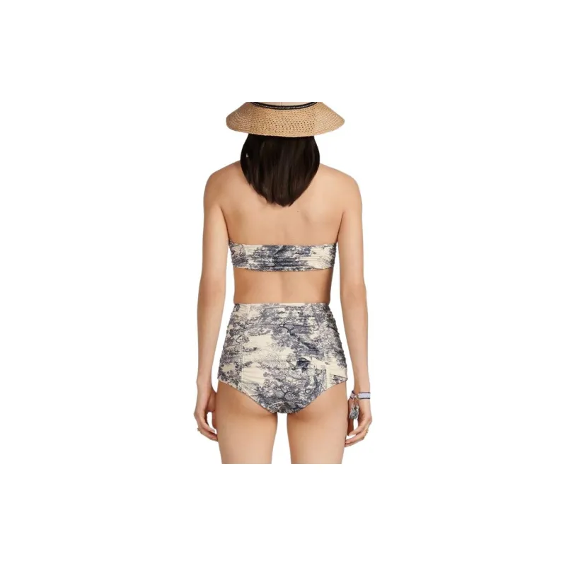 DIOR Swimming Shorts Women's Blue-3