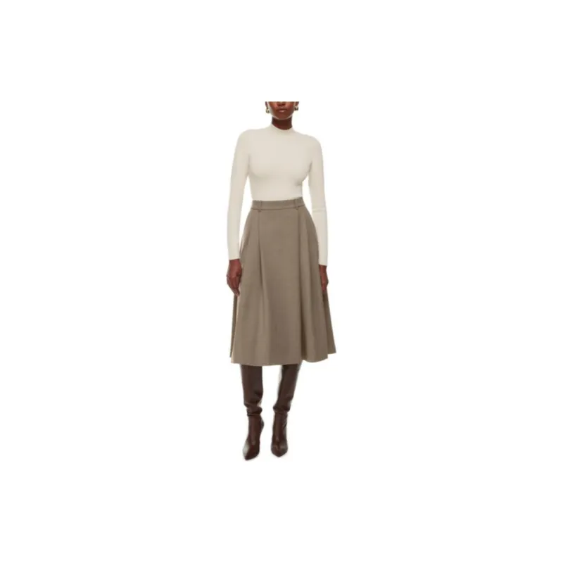 ARITZIA Babaton Sculpt Knit Astrid Knitwear Women's Matte Pearl/Matte Pearl-1