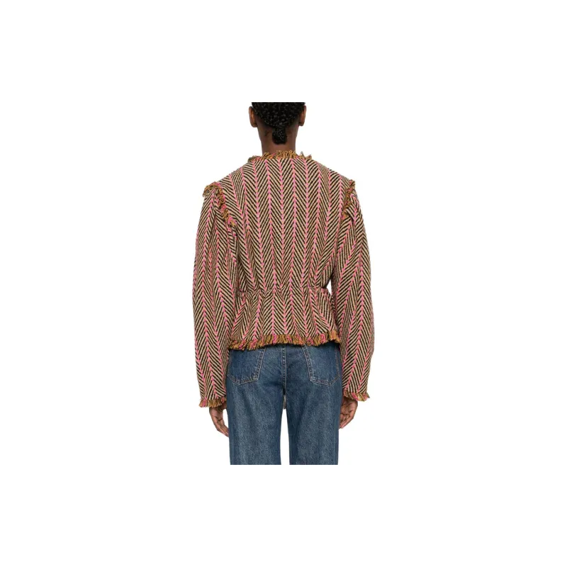 Ulla Johnson Ames Herringbone Tweed Jacket-1