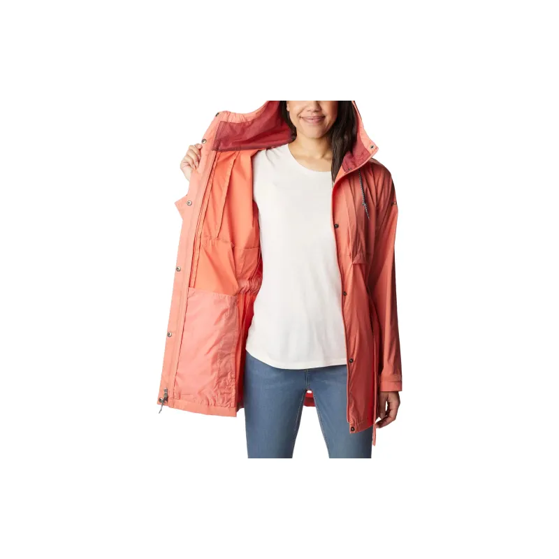Columbia Pardon My Trench™ Jacket Women's Peach-2