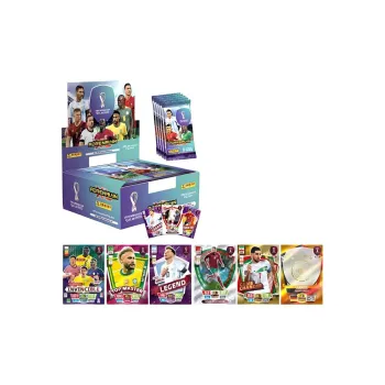 PANINI Star Card 2022 Qatar World Cup Messi Cristiano Ronaldo 7 Premier League Card Accessory Sports Cards Full Box