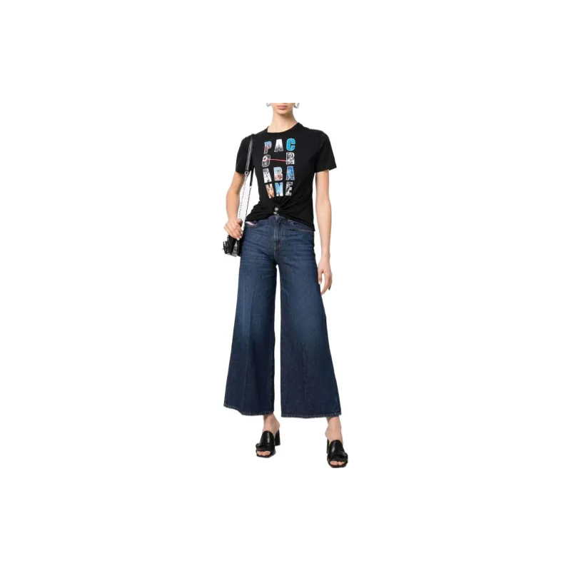 DIESEL 1978 D-Akemi Wide-Leg Jeans-1