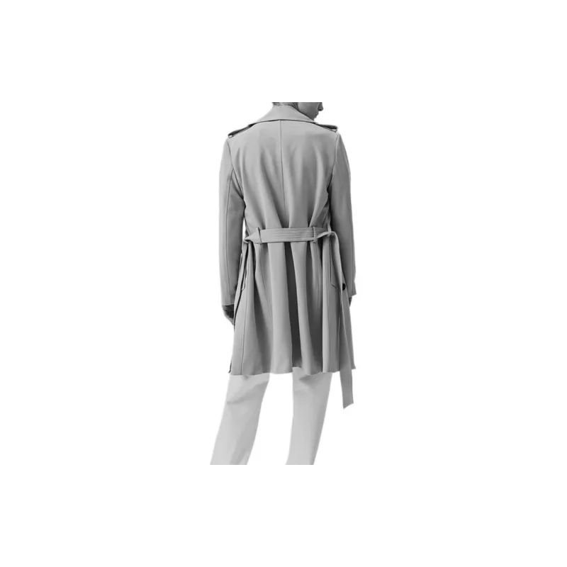 H&M Trench Coats Women's Beige-1