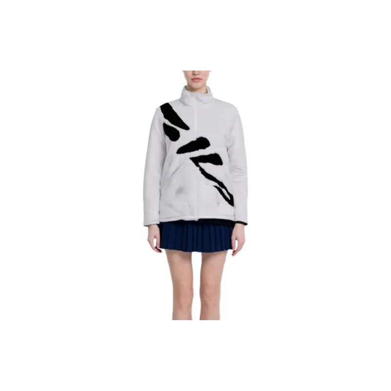 FILA Athletics Velvet Jackets Women's White-2