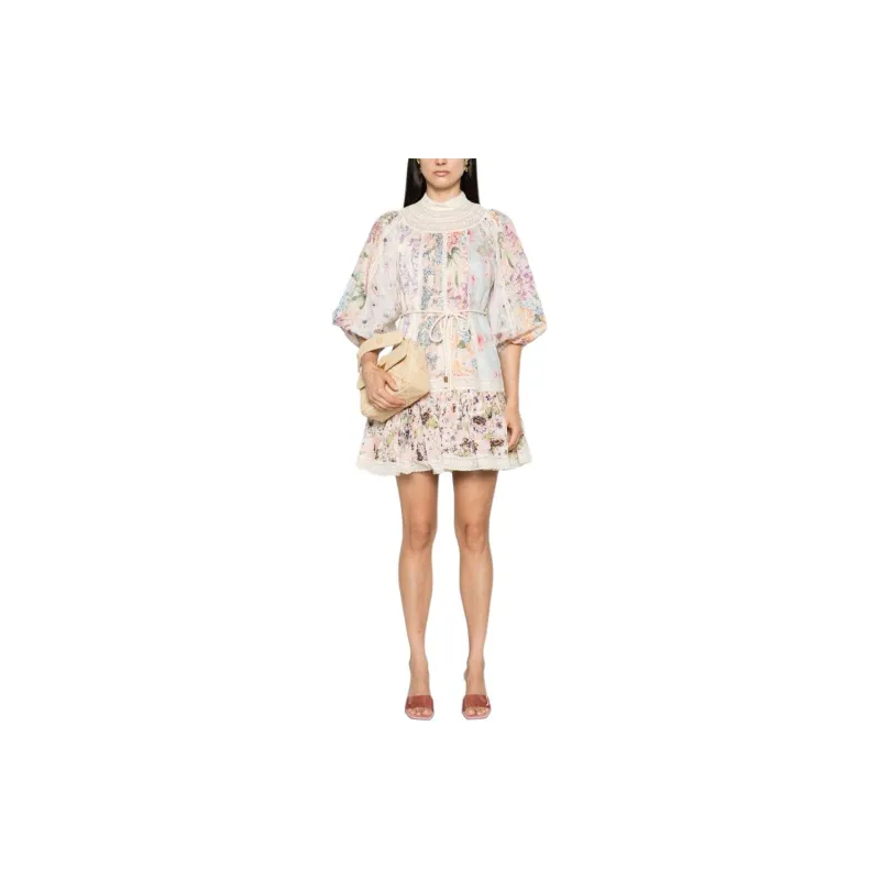 Zimmermann Halliday Floral print Minidress-2