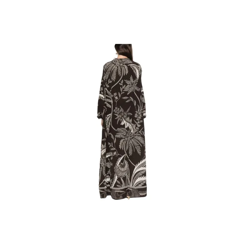 F.R.S For Restless Sleepers Botanical print Dress-2