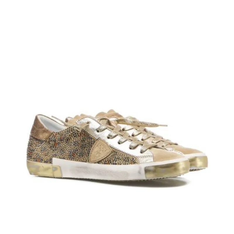 PHILIPPE MODEL Low Top Skateboard Shoes Women's Brown-2