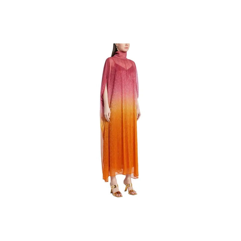 Talbot Runhof Gradient effect Kaftan Dress-3