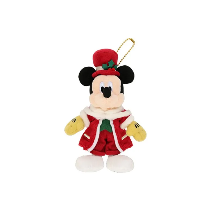 Disney Christmas Series Beige Chip Dolls Plush Pendant 18cm High-0