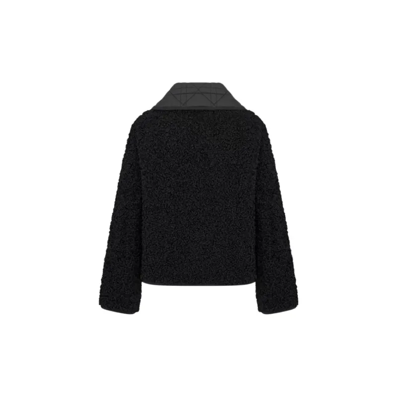 DIOR Jackets Coats Women's Black-3