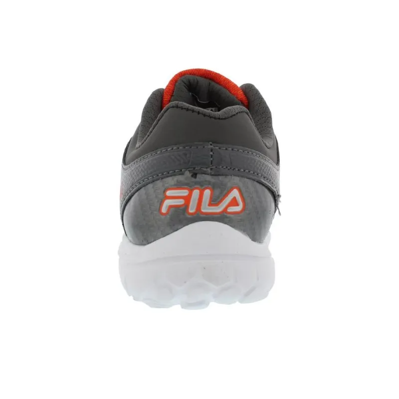 FILA KIDS Cushioning Wear Resistant Low Top Kids' Outdoor Shoes Orange Red Kids'-2