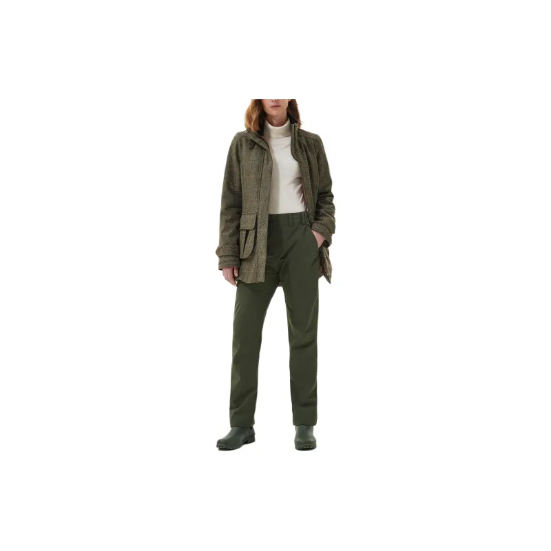 BARBOUR Fairfield Wool Jacket Jackets Coats Women's Green-1