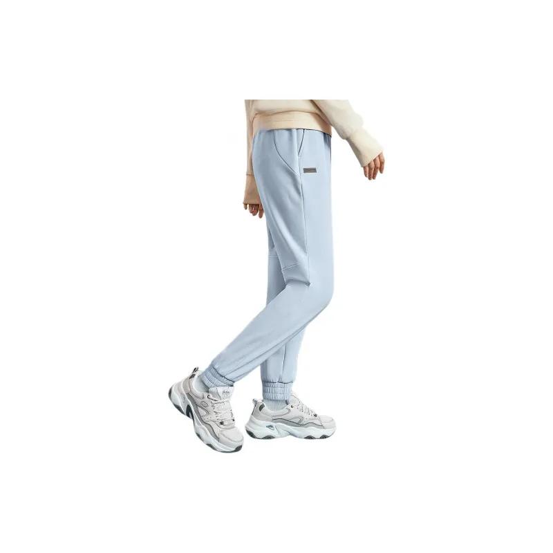 Skechers Sports Life Collection Casual Pants Women's Light Gray Blue-4