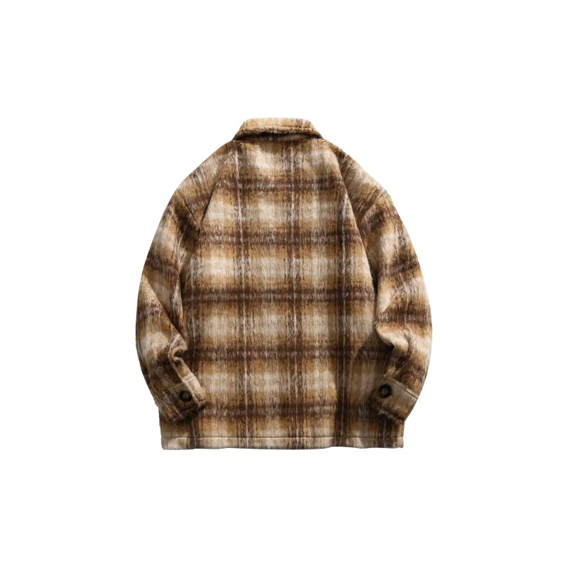 CLOR Jackets Unisex Brown-1