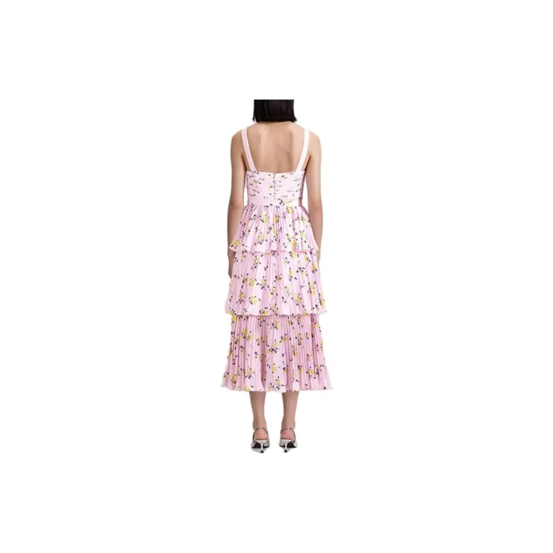Self portrait Floral print Midi Dress-2