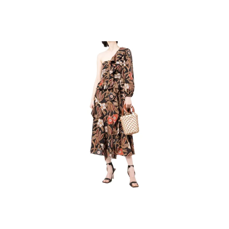 Ulla Johnson Mariam Floral-print Silk Dress-1