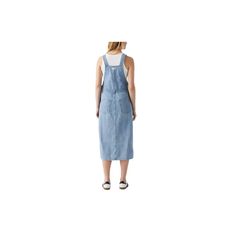Levi's Sleeveless Dress Women's Blue-6