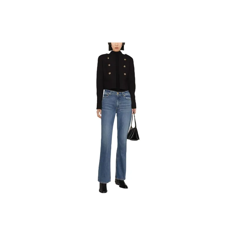 RAG&BONE Flared Washed Jeans-1