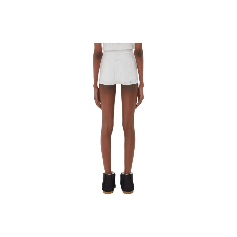 JW Anderson Double layer Pointelle Shorts-2