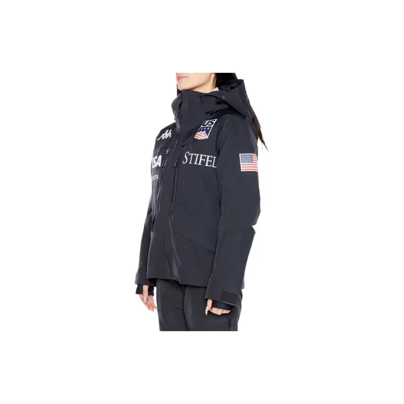 Kappa 6Cento 604T Jacket Women's Blue-2