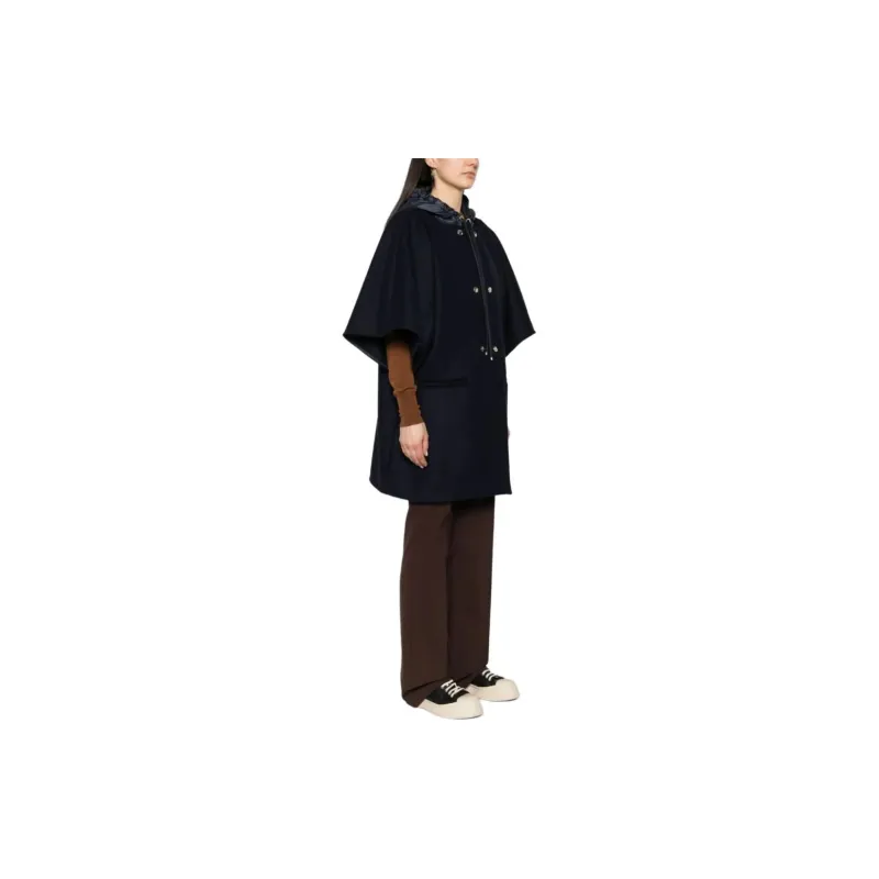 Moncler Mantella Hooded Cape-5