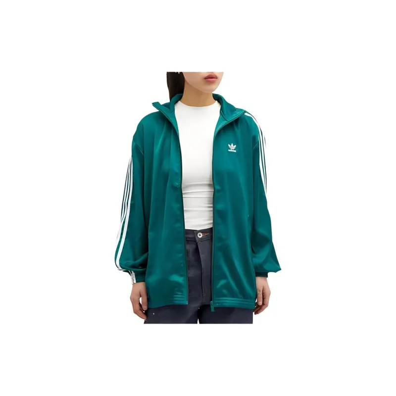 Adidas Woven Firebird Track Top Legacy Teal-2