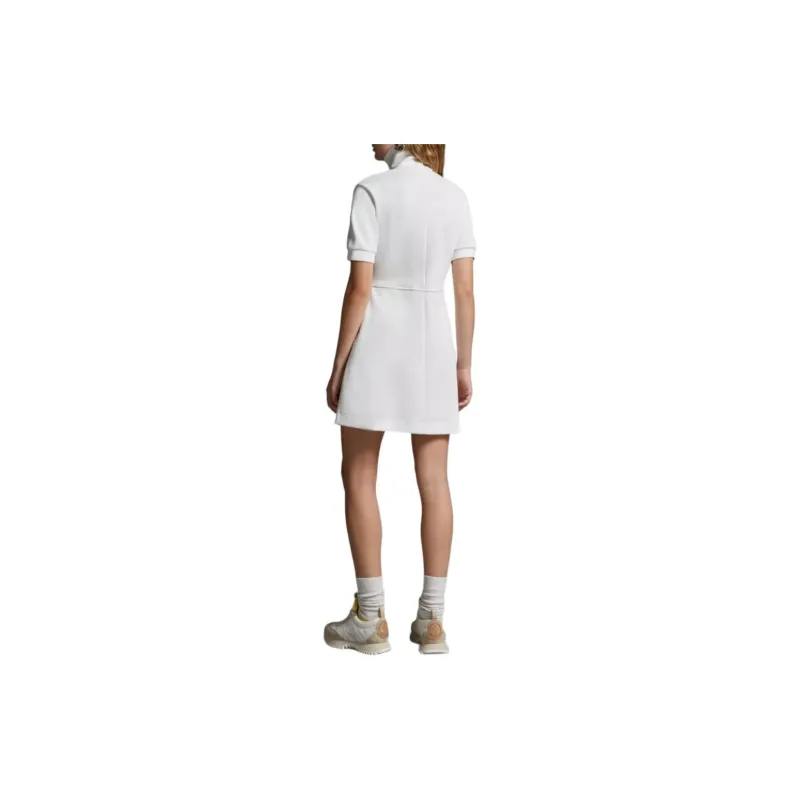 Moncler Logo patch Piqué Mini Dress-2