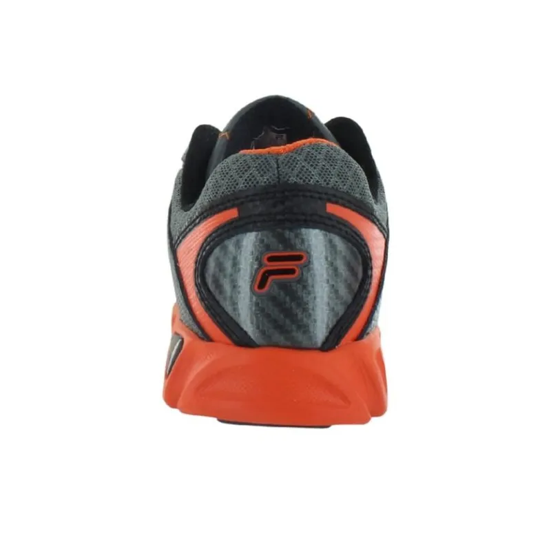 FILA KIDS Ultraloop 2 Slip Resistant Cushioning Low Top Kids' Running Shoes Gray Orange Kids'-2