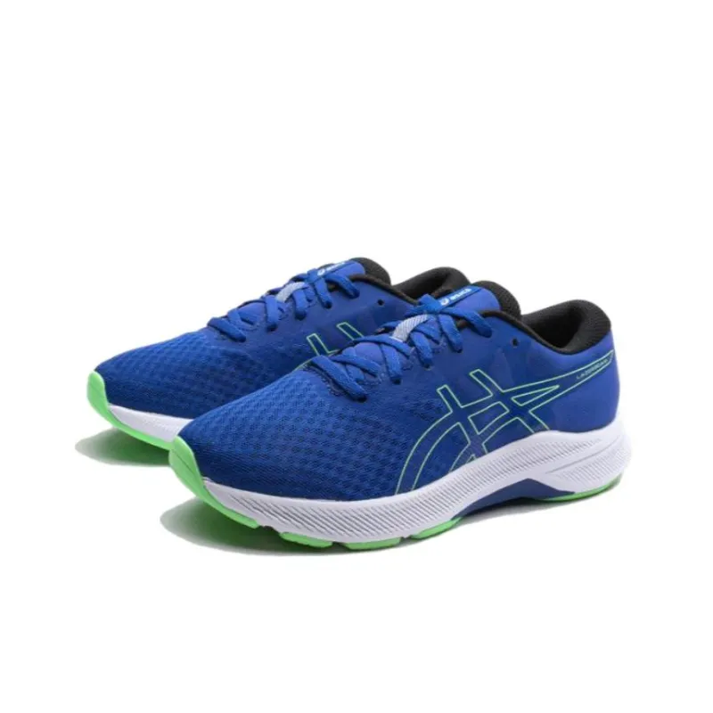Asics Wear Resistant Low Top Kids' Training Shoes Blue Teenagers-2