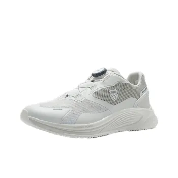 KSWISS Abrasion Resistant Breathable Low Top Casual Running Shoes Unisex Ecru