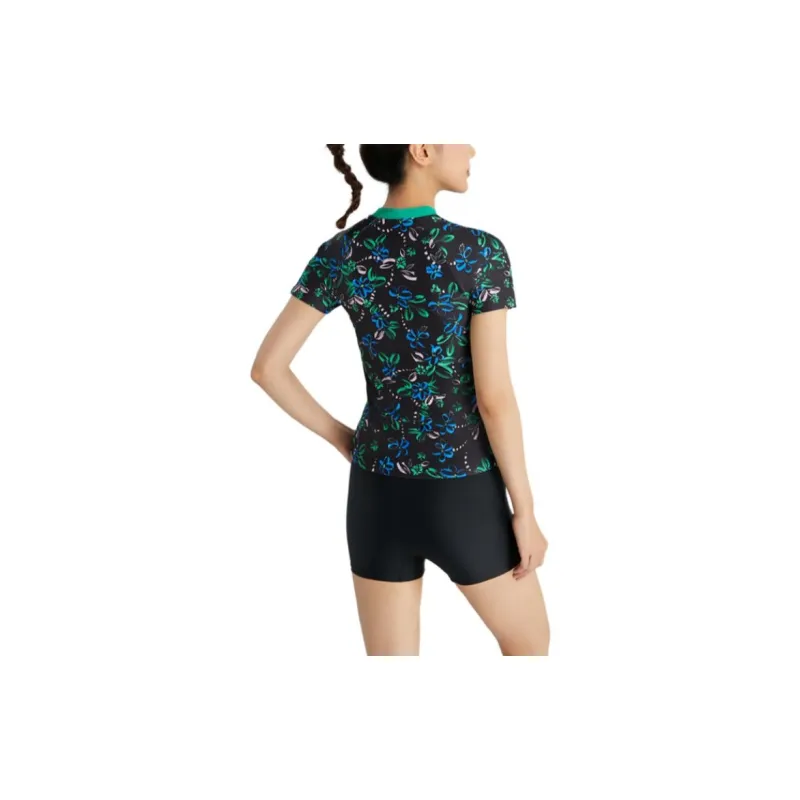 Arena Floral World Collection Two Piece Swimsuit Women's Black-2