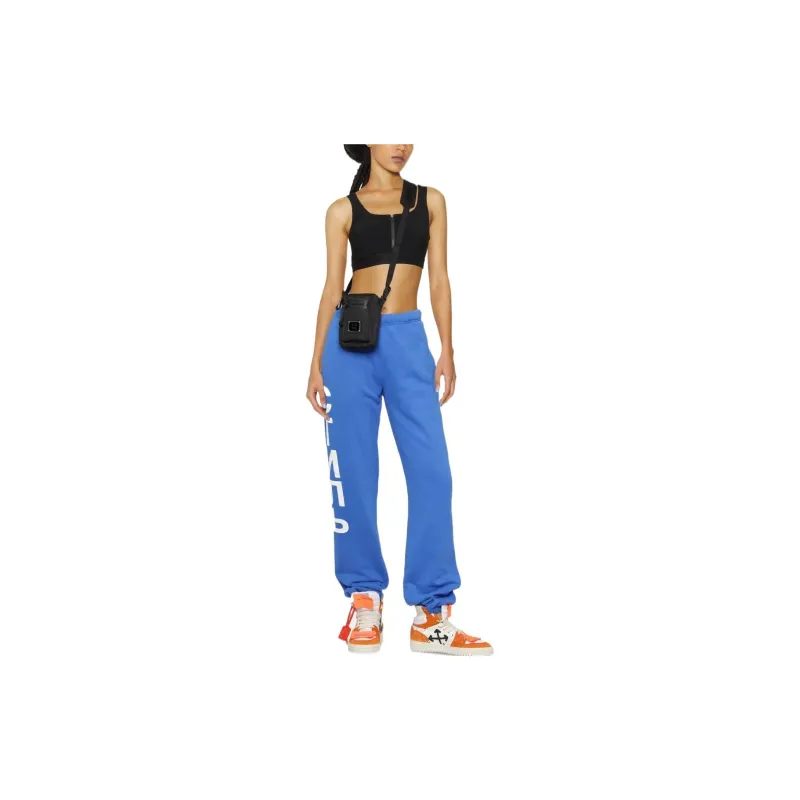 HERON PRESTON Ctnmb Sweatpants 'Blue/White'-1