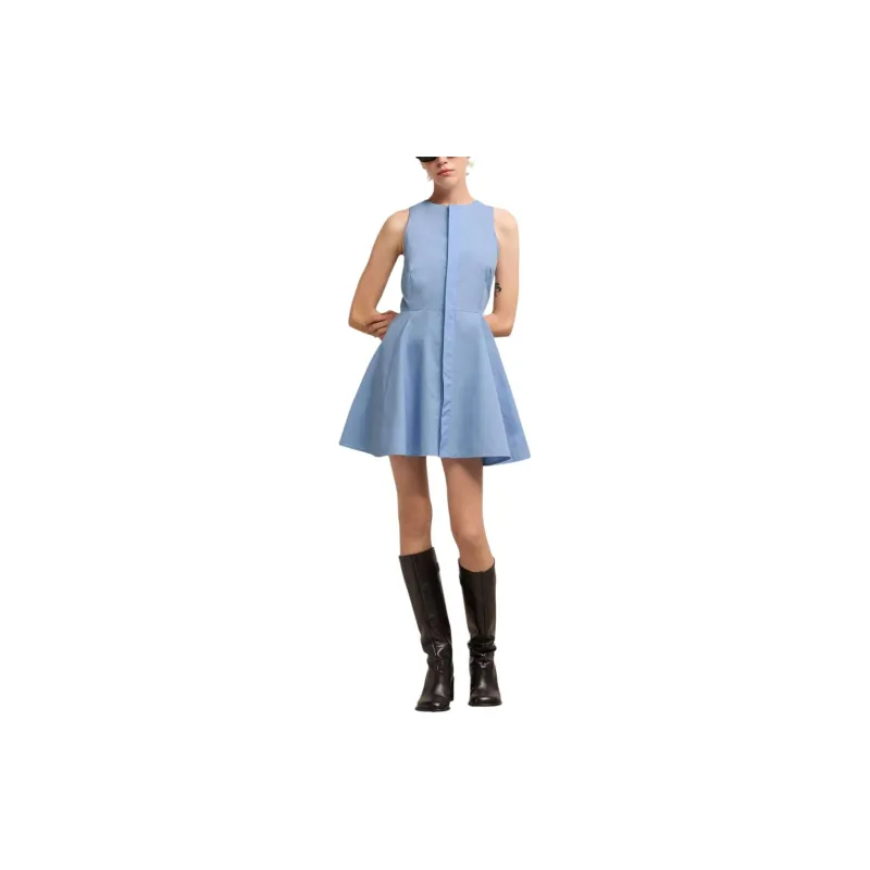 AMIPARIS Popeline Sleeveless Mini Dress-3
