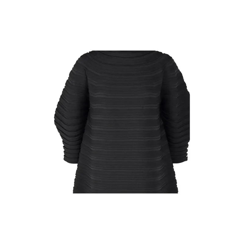 PLEATS PLEASE ISSEY MIYAKE Puff sleeve Midi Dress-1