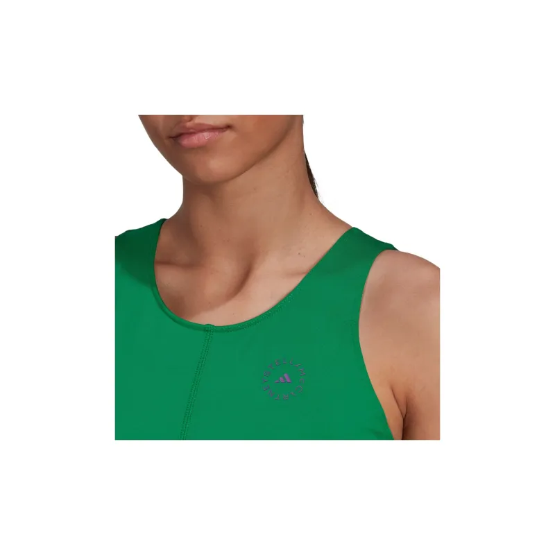 Adidas Sleeveless Sports Shirts Women's Green-4