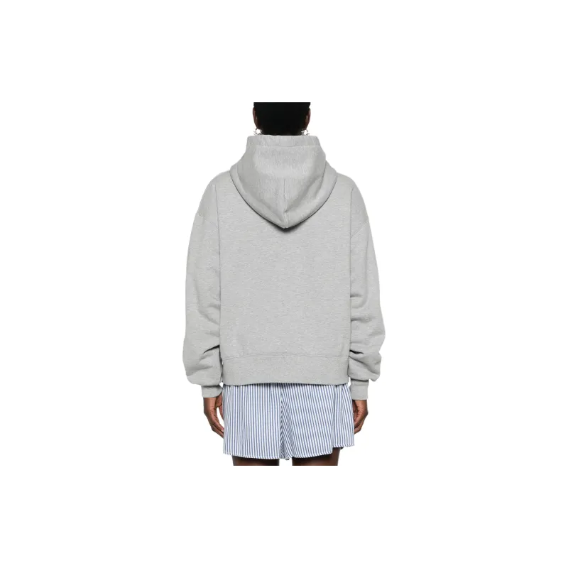 GUCCI Logo-embossed Cotton Hoodie-2