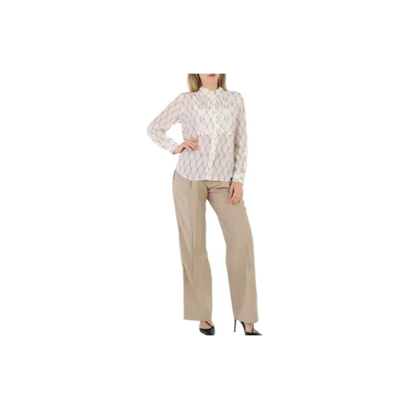Burberry Shirts Women's White-5